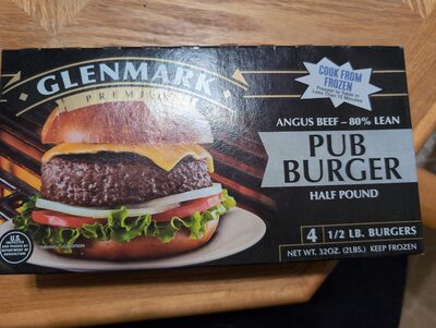 Angus Beef 80% Lean Pub Burger