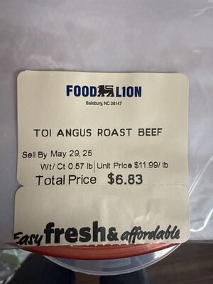 Angus Roast Beef