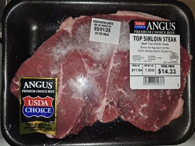 Angus Top Sirloin Steak