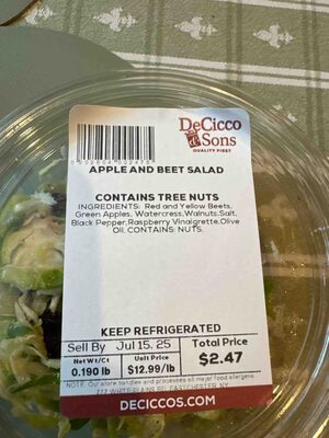 Apple And Beet Salad