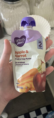 Apple & Carrot Fruit & Veg Puree