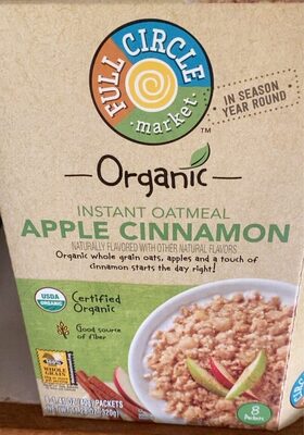 Apple Cinnamon Instant Oatmeal