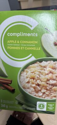 APPLE & CINNAMON Instant Oatmeal