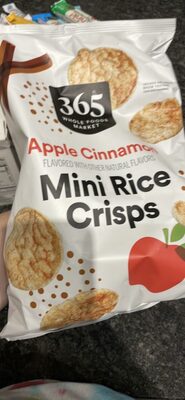 Apple Cinnamon Mini Rice Crisps