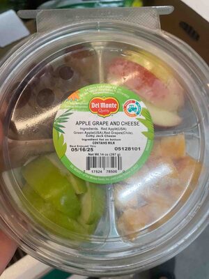 Apple Grape And Cheese