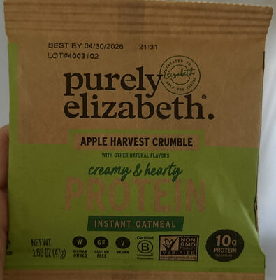 Apple Harvest Crumble Oatmeal