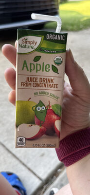 Apple Juice Drink from Concentrate