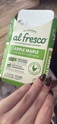 Apple Maple Chicken Breakfast Sausage