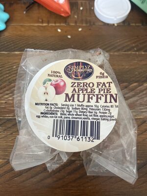 Apple Pie Muffin Zero Fat