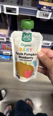 Apple Pumpkin Blueberry with Chickpea