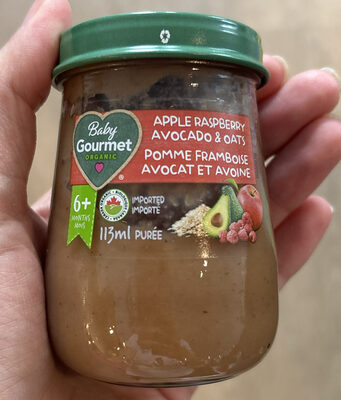 Apple Raspberry Avocado & Oats