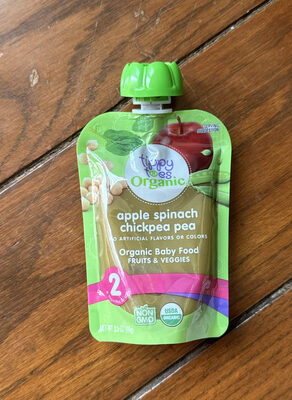 Apple Spinach Chickpea Pea