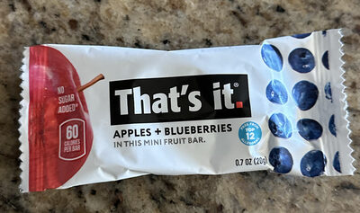 Apples + Blueberries