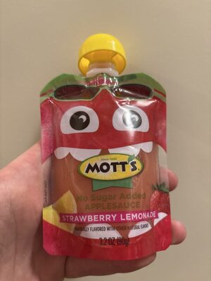 Applesauce Pouch Strawberry Lemonade