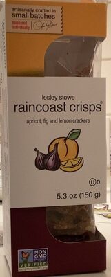 Apricot, Fig And Lemon Crackers