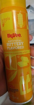 Artificial Butter Flavored Nonstick Cooking Spray
