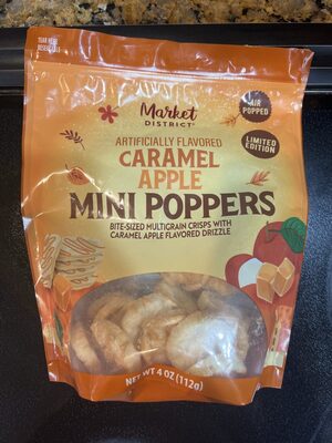 Artificially Flavored Caramel Apple Mini Poppers