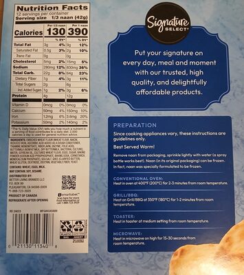 Artisan original naan bread