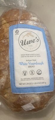 Artisan Style White Sourdough Bread