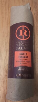 Artisan Vegan Salami Sweet Toscana