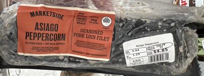 Asiago Peppercorn Pork Loin