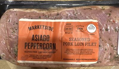 Asiago Peppercorn Pork Loin Filet