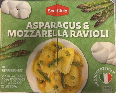 Asparagus And Mozzarella Ravioli