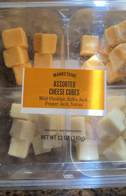 Assorted Cheese Cubes