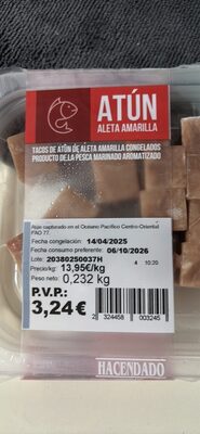 Atún aleta amarilla