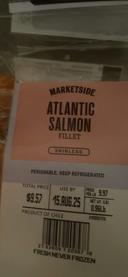 ATLANTIC SALMON FILLET SKINLESS