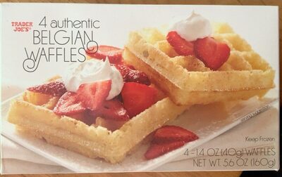 Authentic belgian waffles