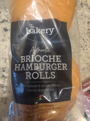Authentic Brioche Hamburger Rolls