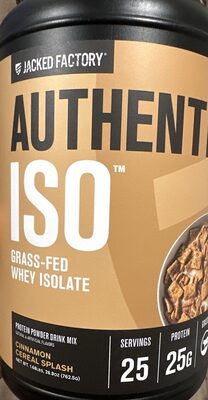 Authentic ISO Grass-Fed Whey Isolate