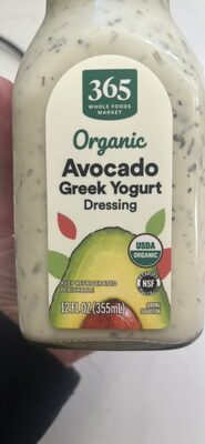Avocado Greek Yogurt Dressing