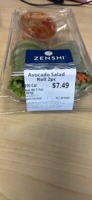 Avocado Salad Roll 2pc