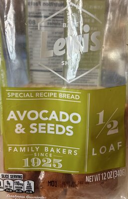 Avocado & Seeds Bread