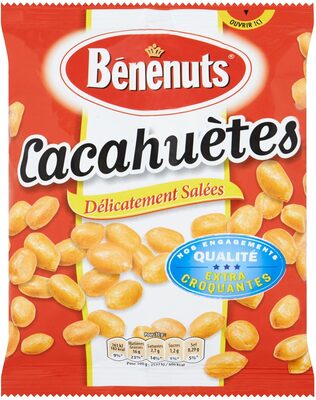 Bénénuts cacahuÚtes grillées & salées