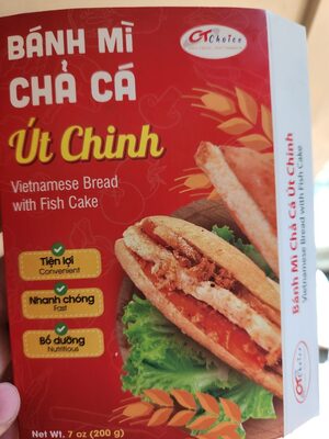 Bánh Mình Chả Cá Út Chinh (Vietnamese Bread With Fish Cake