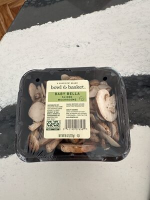 Baby Bella Sliced Mushrooms