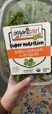 baby spinach & arugula