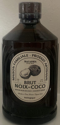 Bacanha Brut Coconut Syrup