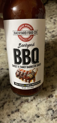 Backyard BBQ Sweet & Tangy Barbecue Sauce