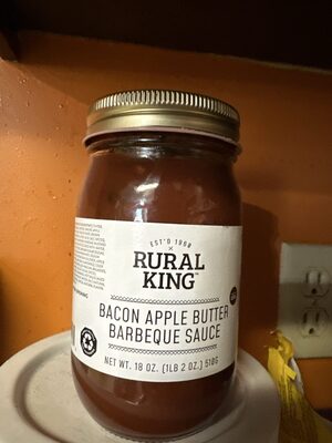 Bacon Apple Butter Barbecue Sauce