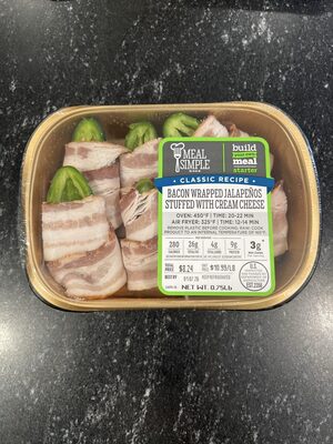 Bacon Wrapped Jalapeños Stuffed With Cream Cheese