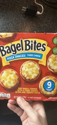 Bagel Bites Pizza Snacks! Three Cheese