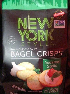 Bagel Crisps Roasted Garlic
