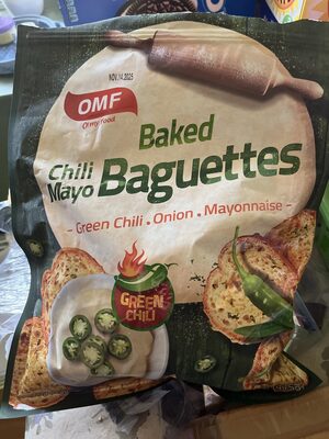 Baked Chili Mayo Baguettes