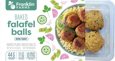 Baked falafel balls