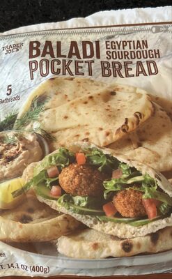 Baladi Egyptian Sourdough Pocket Bread