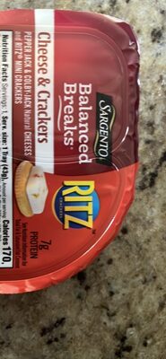 Balanced Breaks Cheese & Crackers